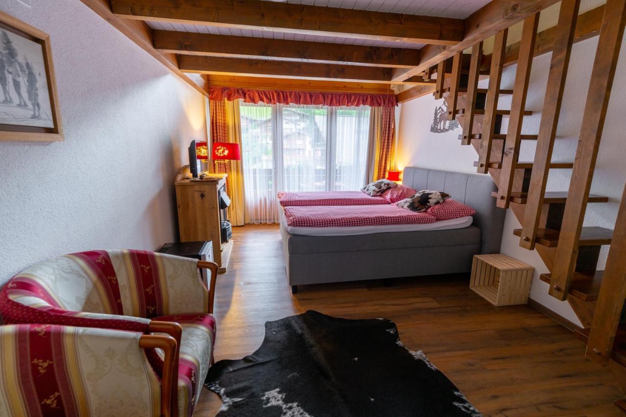 Chalet-Hotel Beau-Site Adelboden Extérieur photo